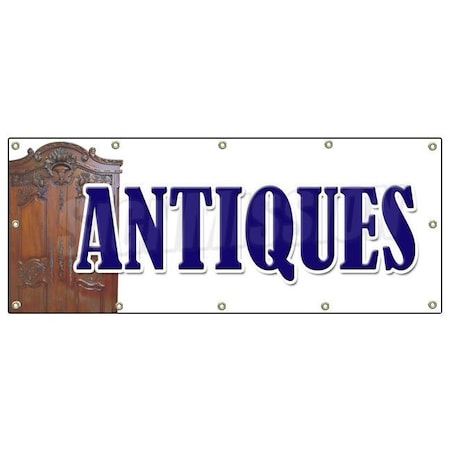 Signmission ANTIQUES BANNER SIGN antique shop dealer signs collectibles furniture B-120 Antiques